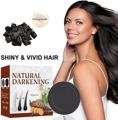 New Hair Darkening Shampoo Bar, Natural Organic Conditioner