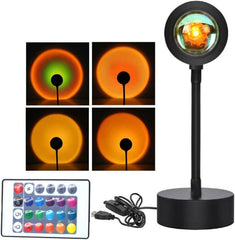 LED Sunset Projection Lamp
