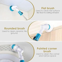 3 in 1 Electric Spin Scrubber Machine