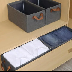 Long Cotton Linen Storage Box