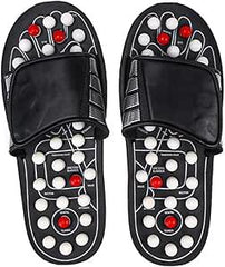Message Slippers, Rotating Acupressure Foot Massager
